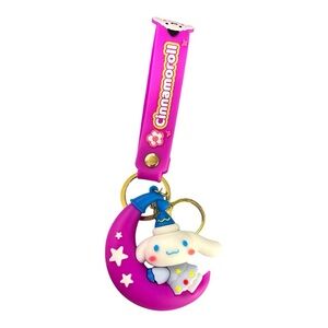 Cinnamoroll Crescent Moon Keychain